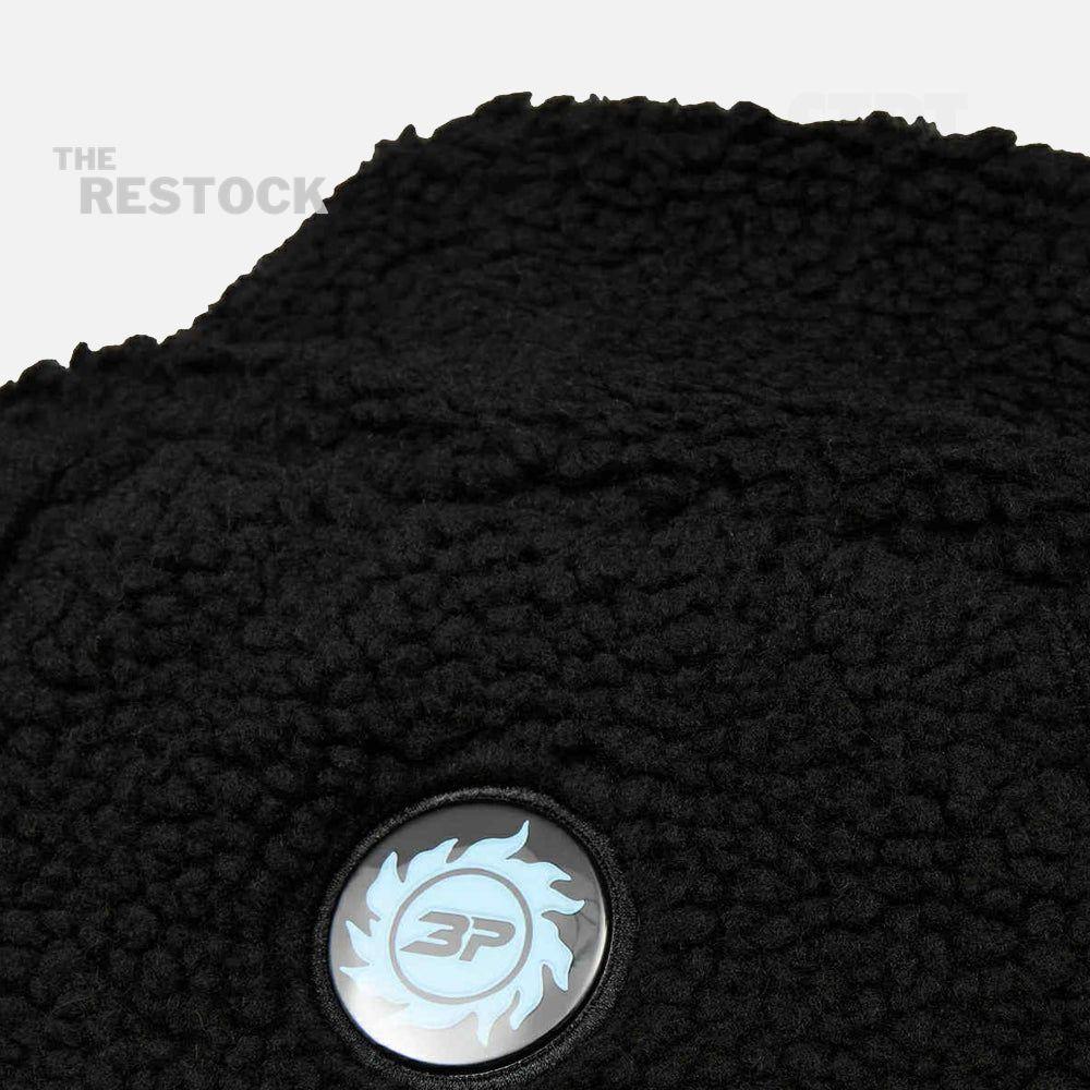 Broken Planet Market Polar Fleece -Midnight Black