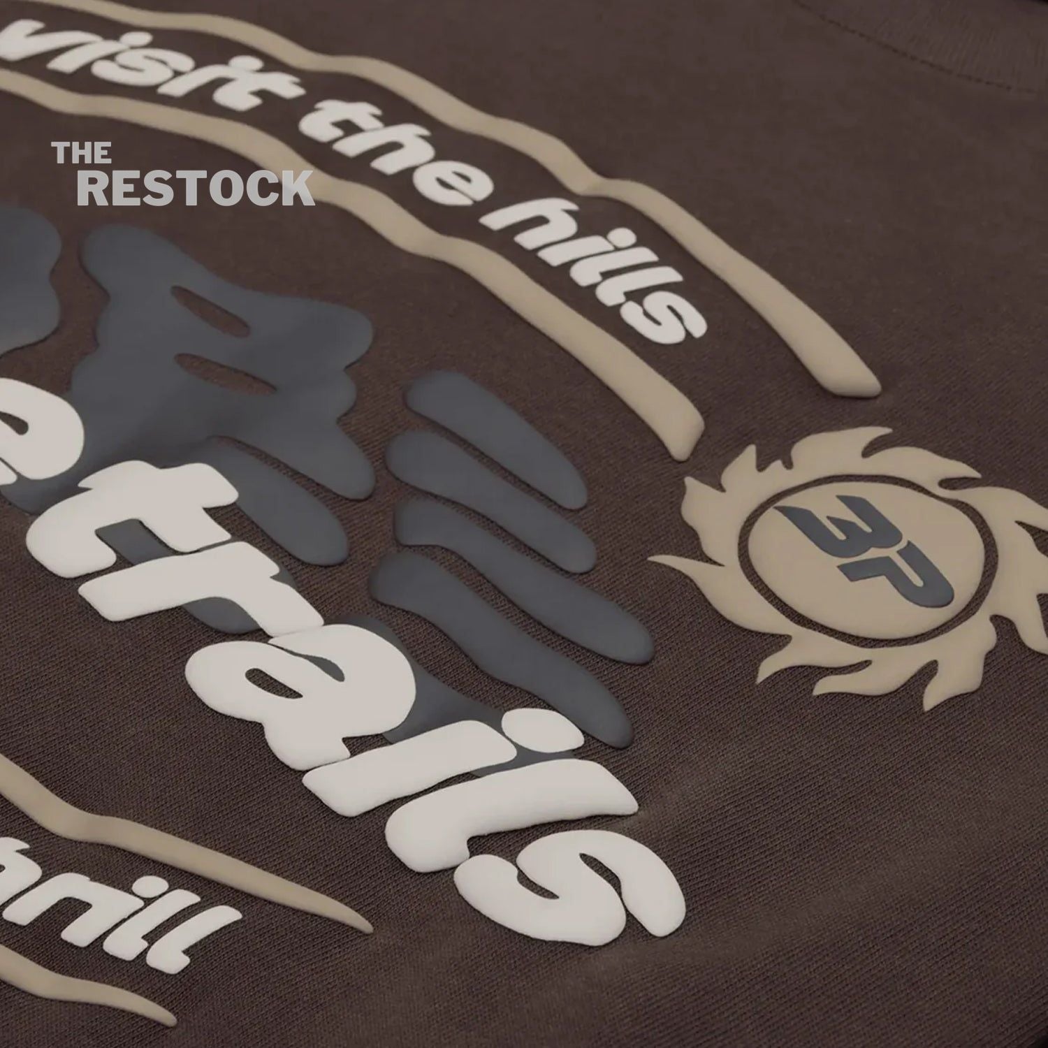 Broken Planet Market Space Trails T-Shirt - Mocha Brown