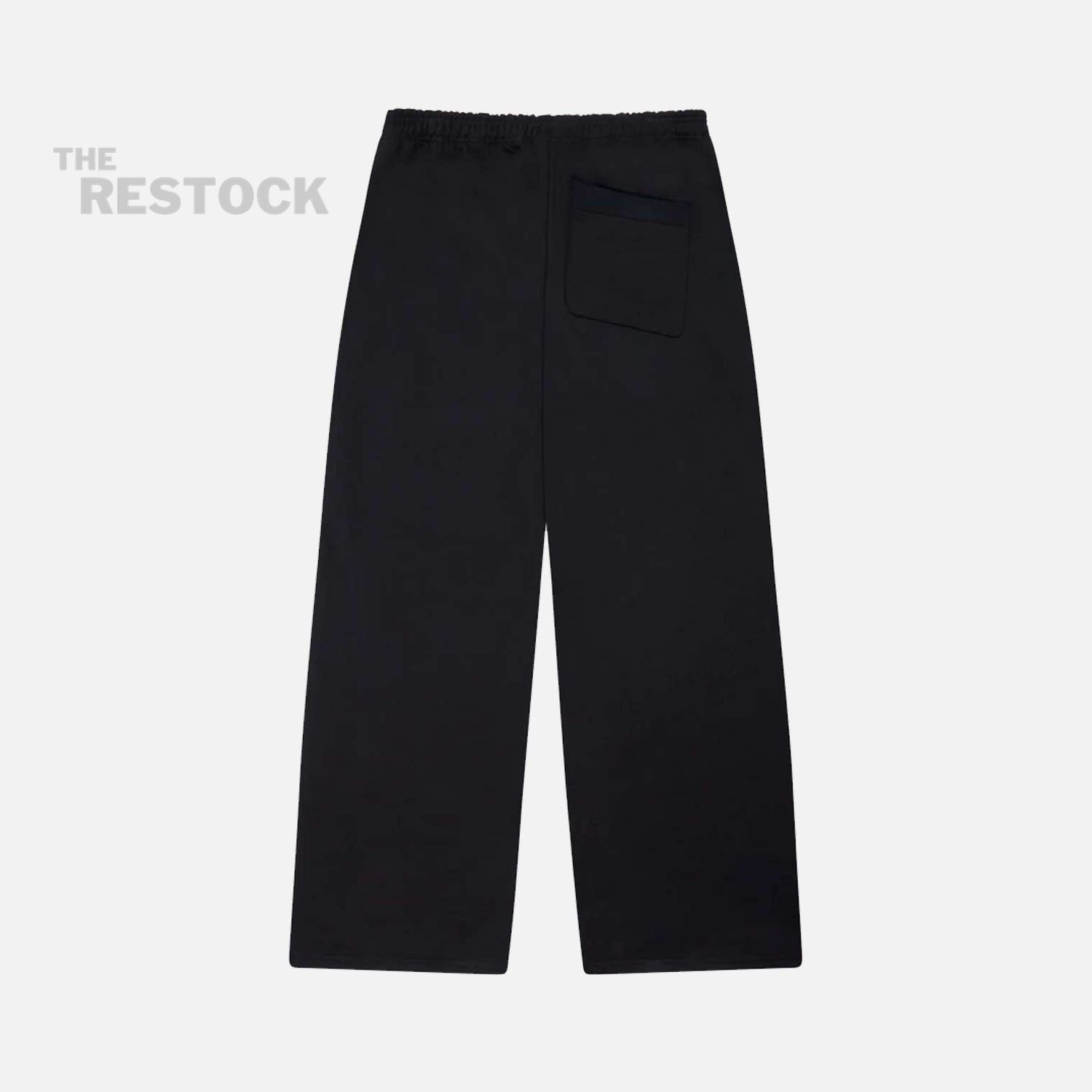 Broken Planet Market Straight Leg Bottoms - Midnight Black