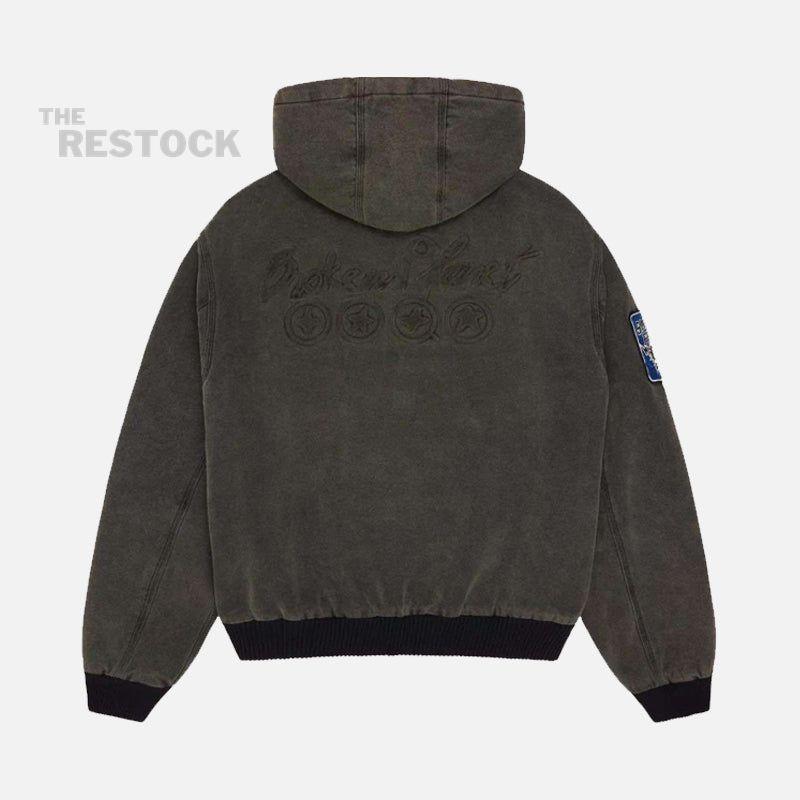 Broken Planet Workwear Jacket - Soot Black