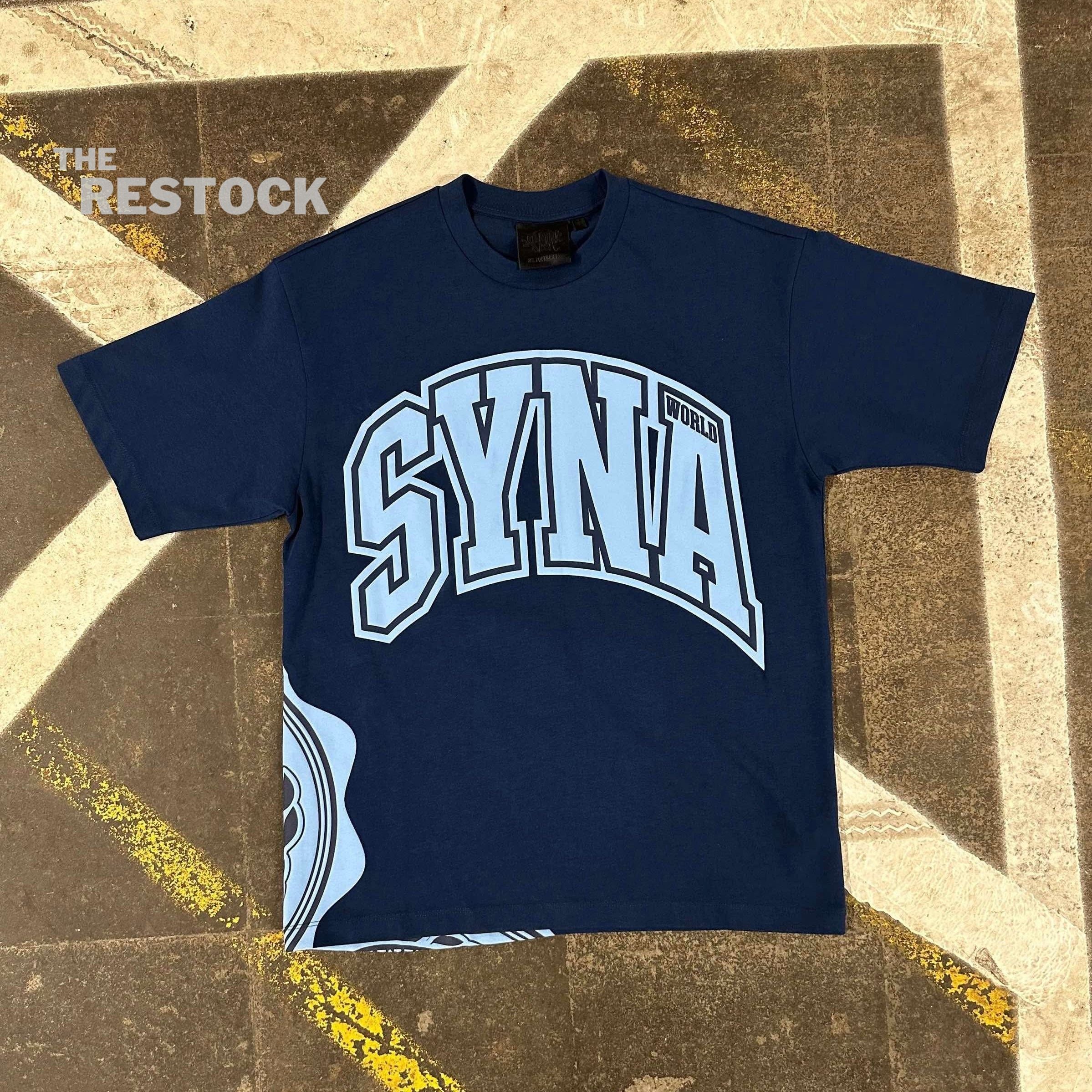 Syna World Crest T-Shirt - Blue