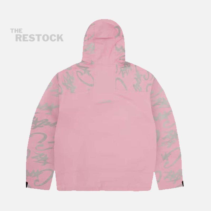 Corteiz RTW Elitework Waterproof Shell Jacket - Pink