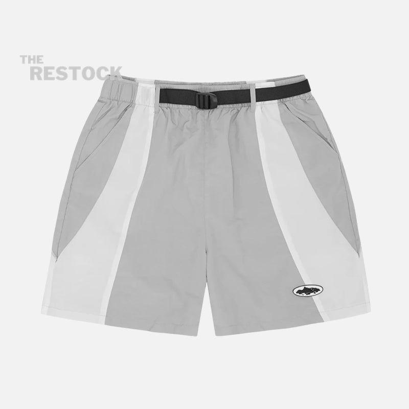 Corteiz RTW Spring Shorts - Grey / White