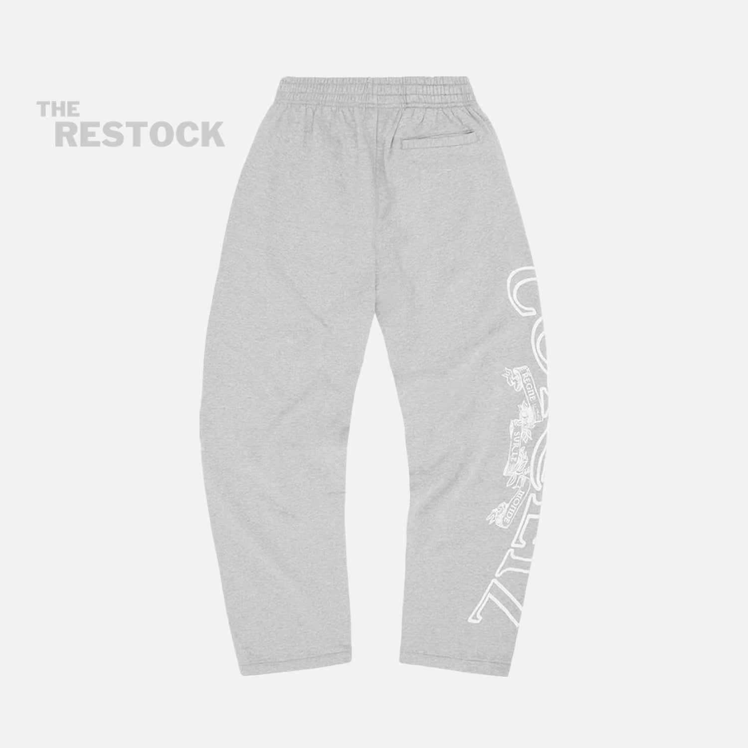 Corteiz RTW Superior Royale Open Hem Pant - Heather Grey