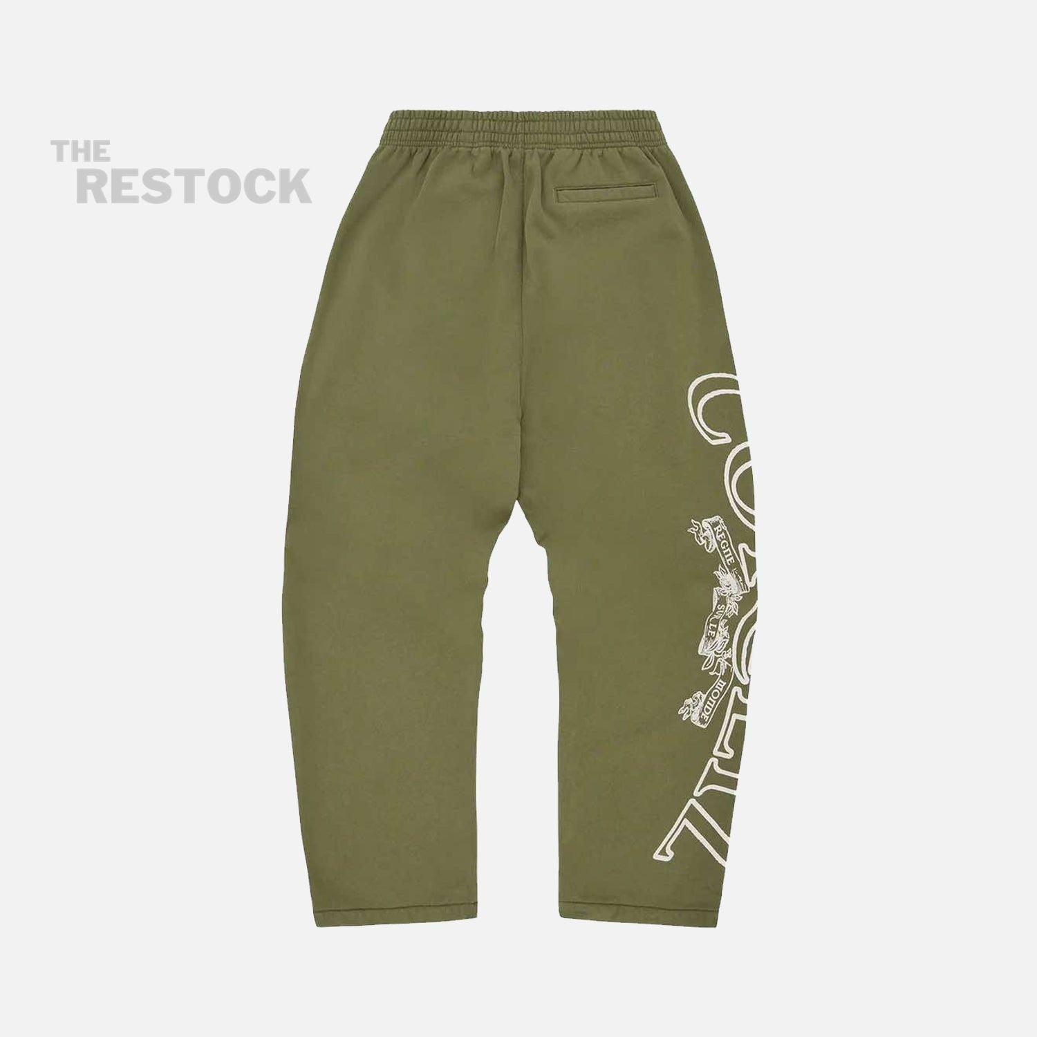 Corteiz RTW Superior Royale Open Hem Pant - Olive