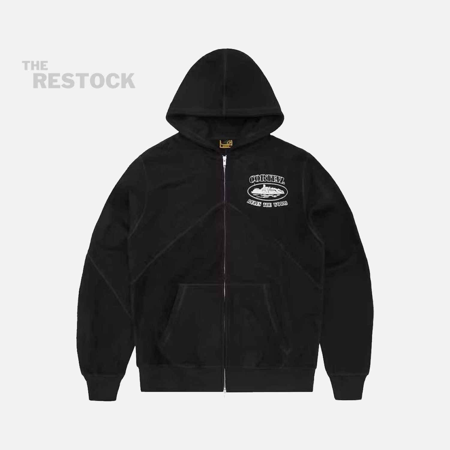 Corteiz RTW Superior V2 Hoodie - Black / White