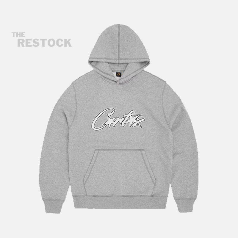 Corteiz RTW Allstarz Appliqué Hoodie - Grey