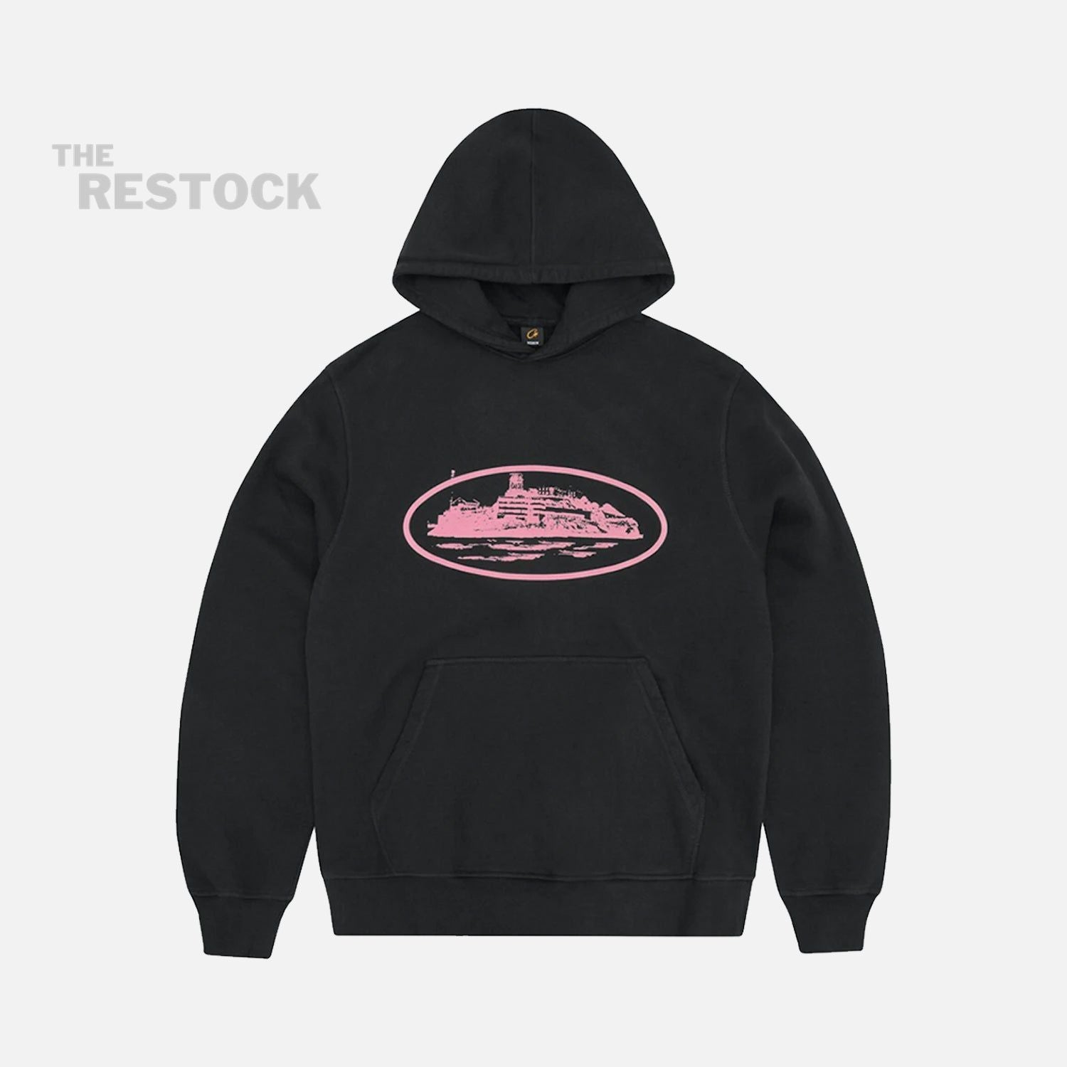 Corteiz RTW Alcatraz V2 Hoodie - Black / Pink