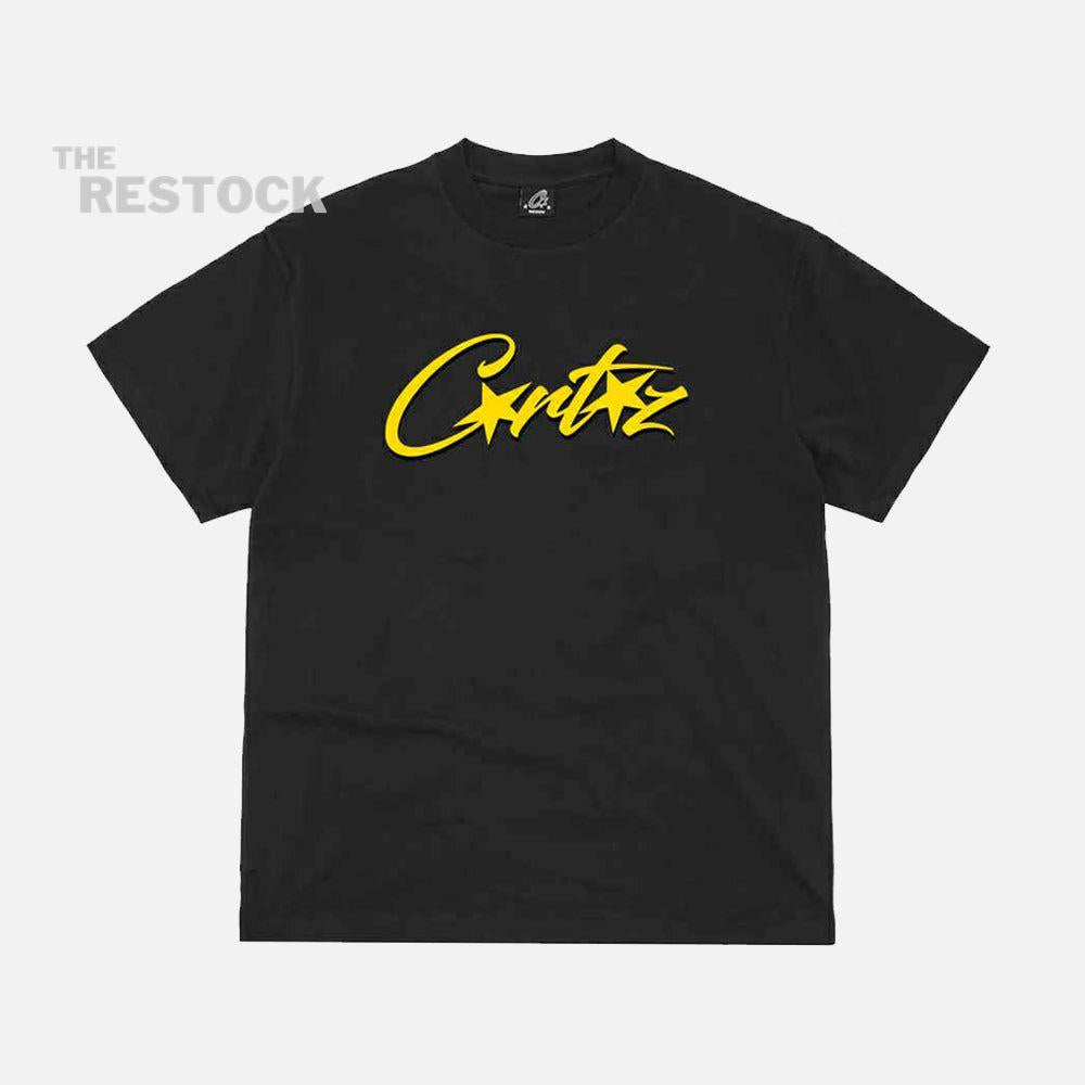 Corteiz RTW Allstarz OG T-Shirt - Black / Yellow