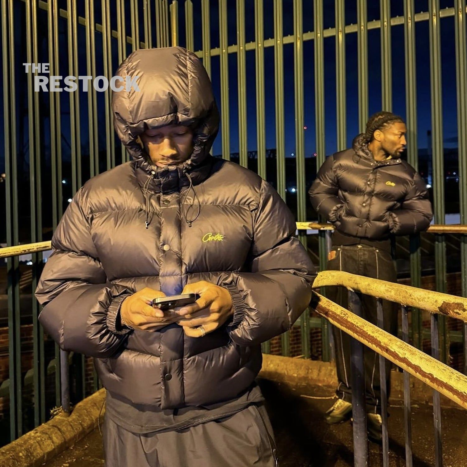 Corteiz RTW Bolo V2 Puffer Jacket - Black