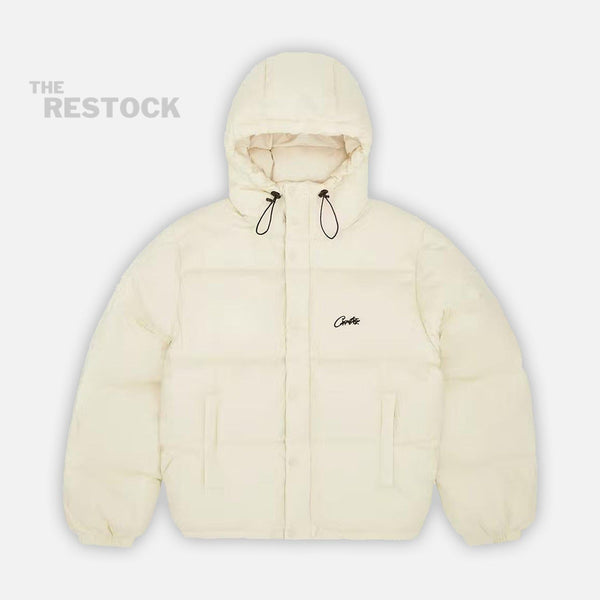Corteiz RTW Bolo V2 Puffer Jacket - Off White