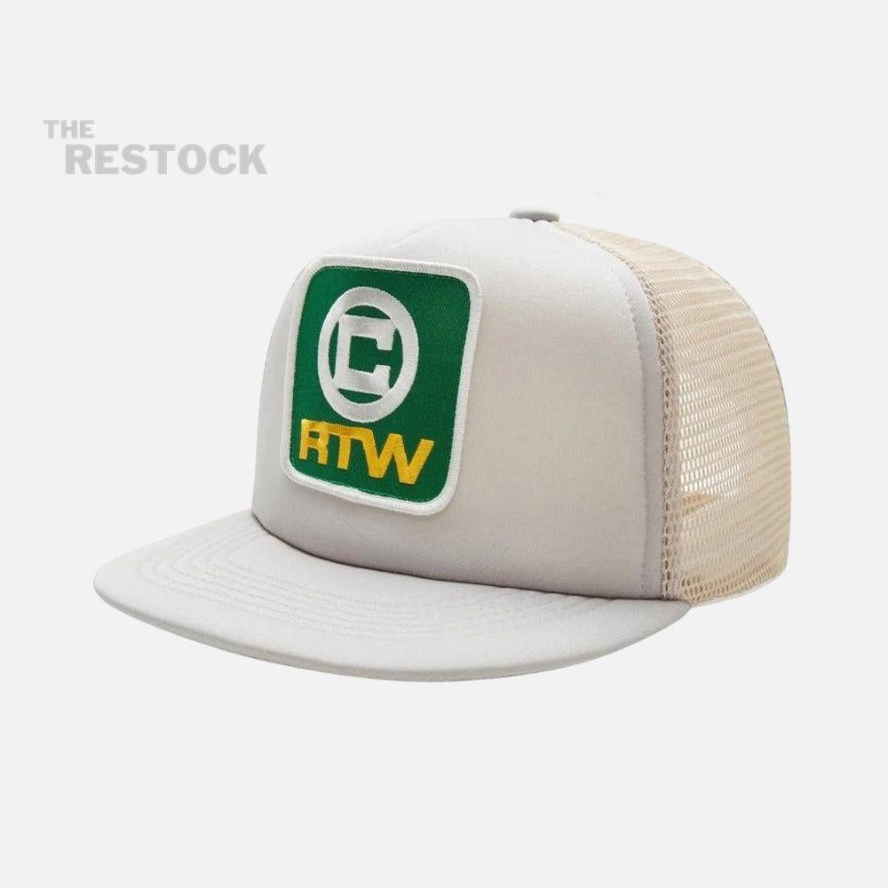 Corteiz RTW Box Trucker Hat - Grey / Green