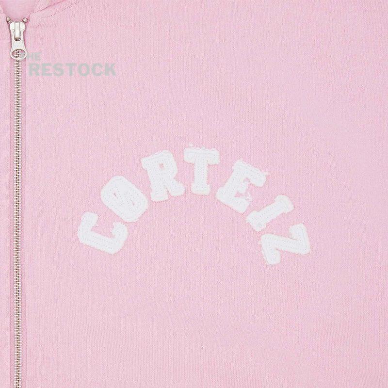Corteiz RTW Colly Arch Zip Hoodie - Pink