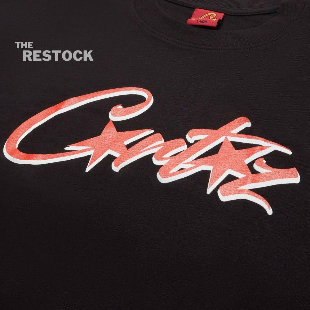 Corteiz RTW Allstarz OG T-Shirt - Black / Red