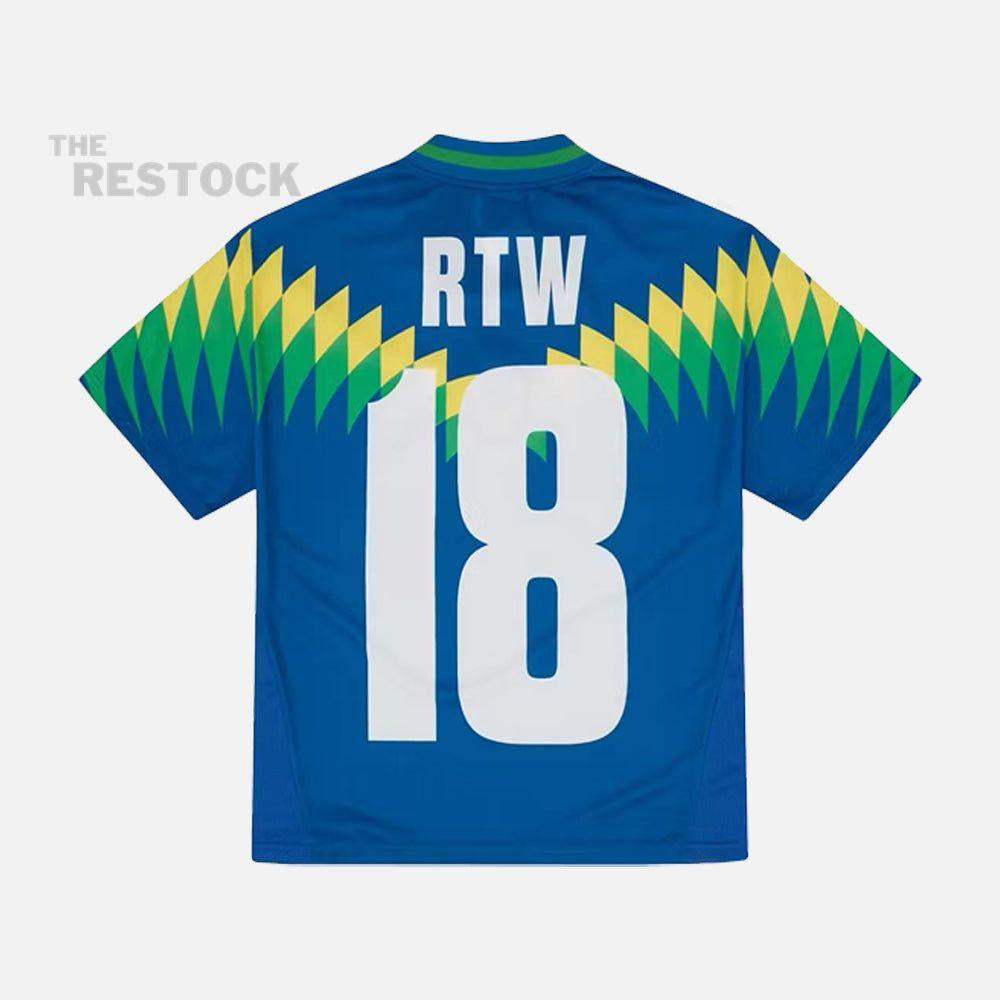Corteiz RTW Club America Brasil Jersey - Blue