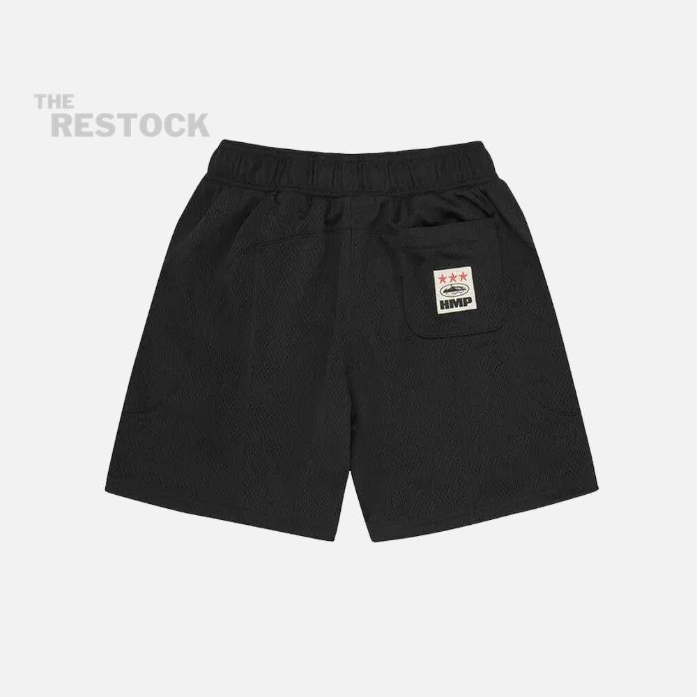 Corteiz RTW HMP Mesh Panel Short - Black