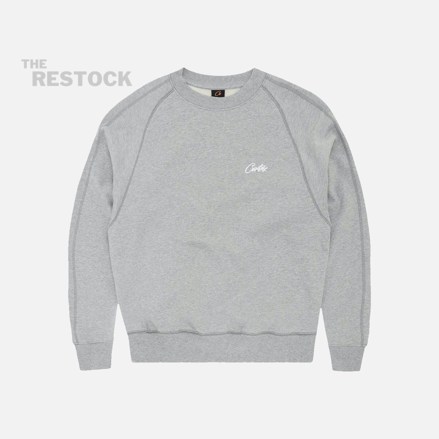 Preloved Corteiz RTW HMP V2 Sweater - Heather Grey