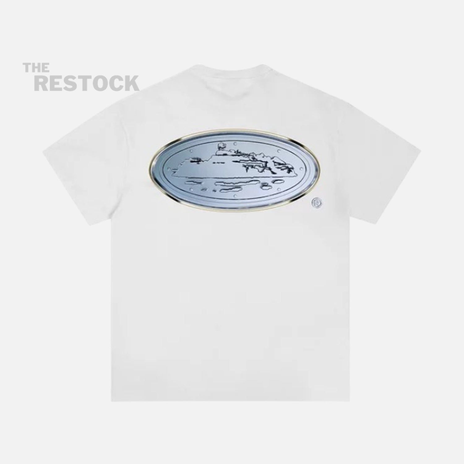 Corteiz RTW Medallion Pin T-Shirt - White