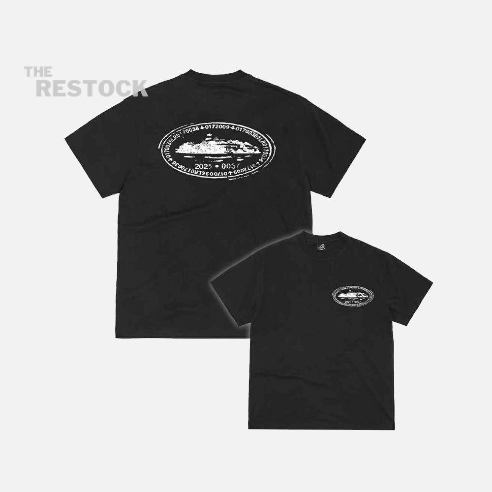 Corteiz RTW Island Stamp T-Shirt - Black