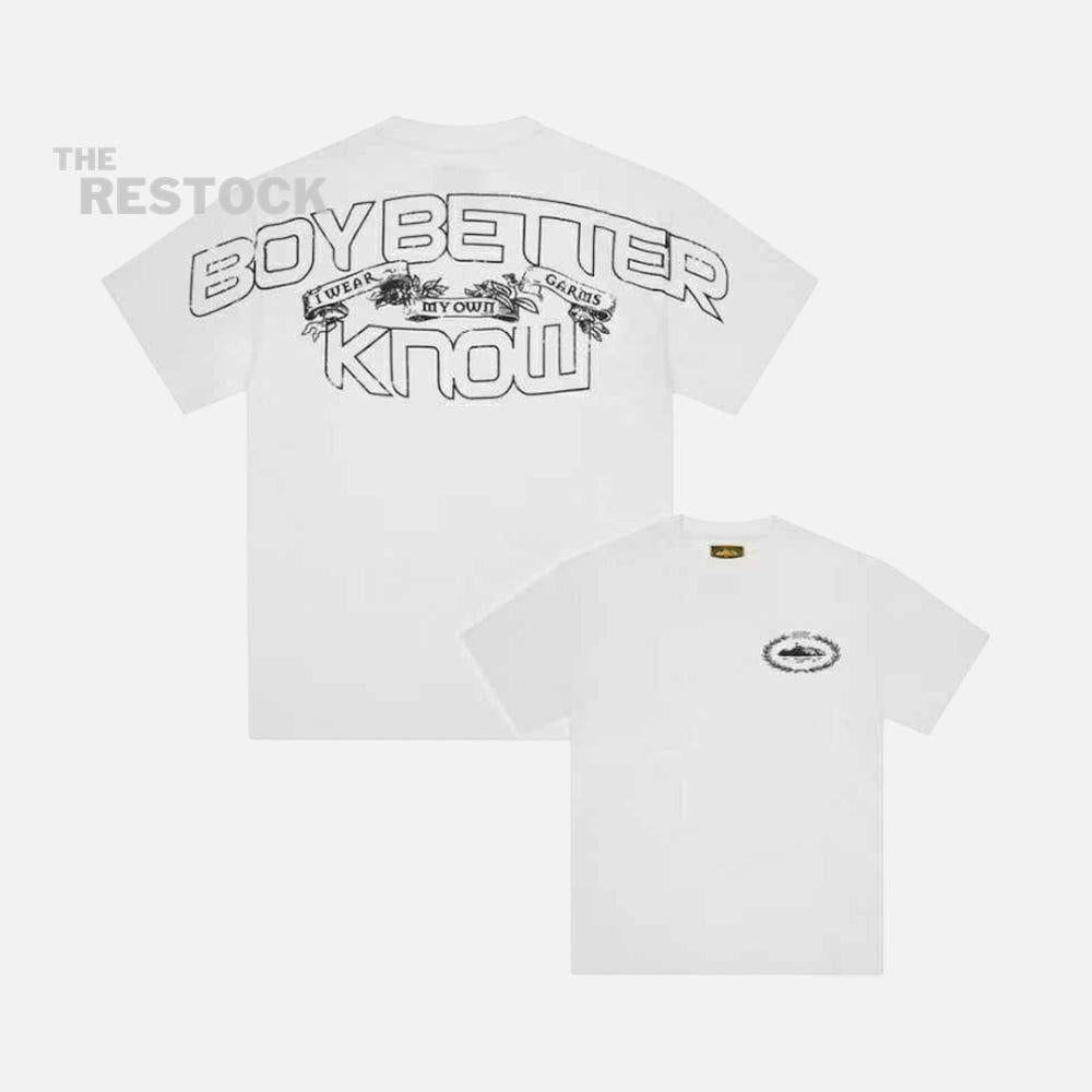 Corteiz RTW x BBK Royale Heavyweight T-Shirt - White