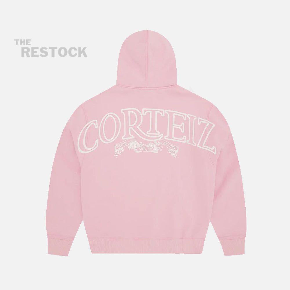 Corteiz RTW Superior Royale Zip Hoodie - Pink