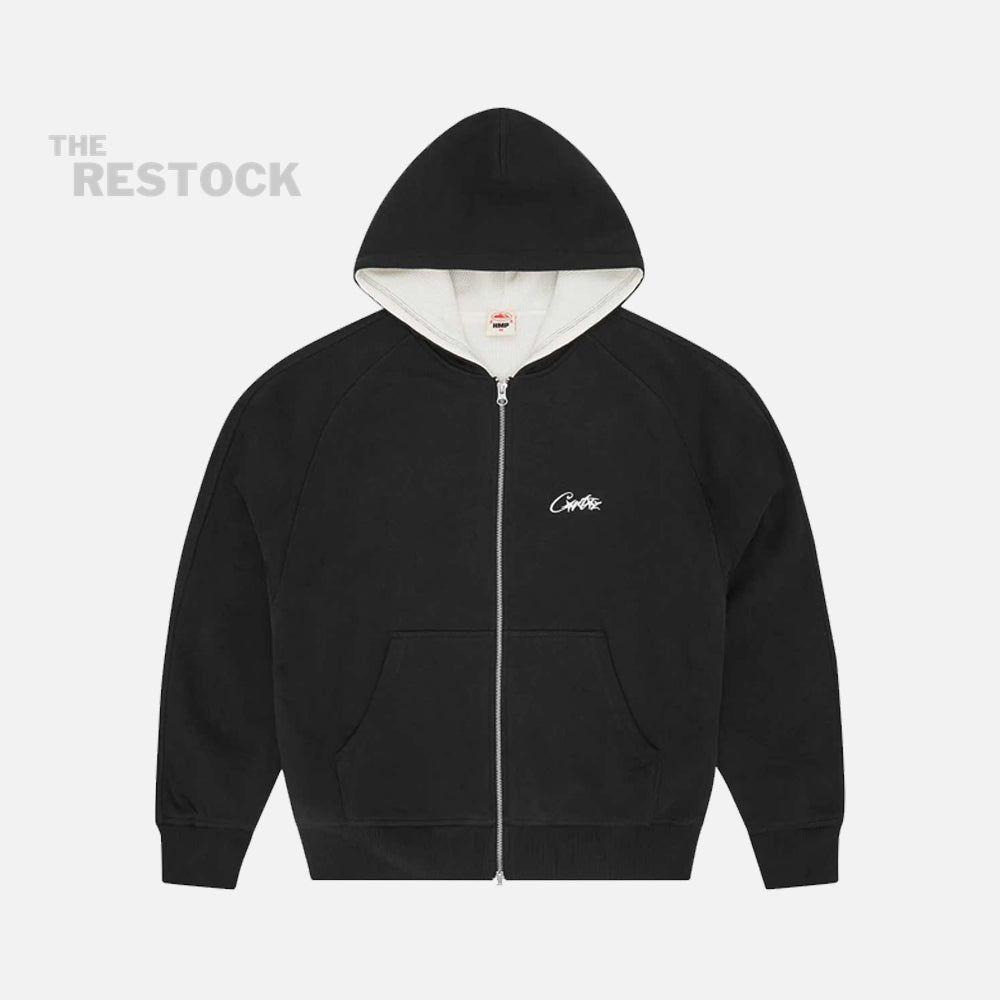 Corteiz RTW HMP Thermal Zip Hoodie - Black