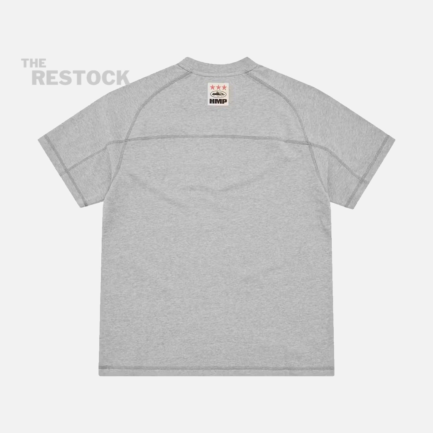 Corteiz RTW HMP Panel T-Shirt - Grey