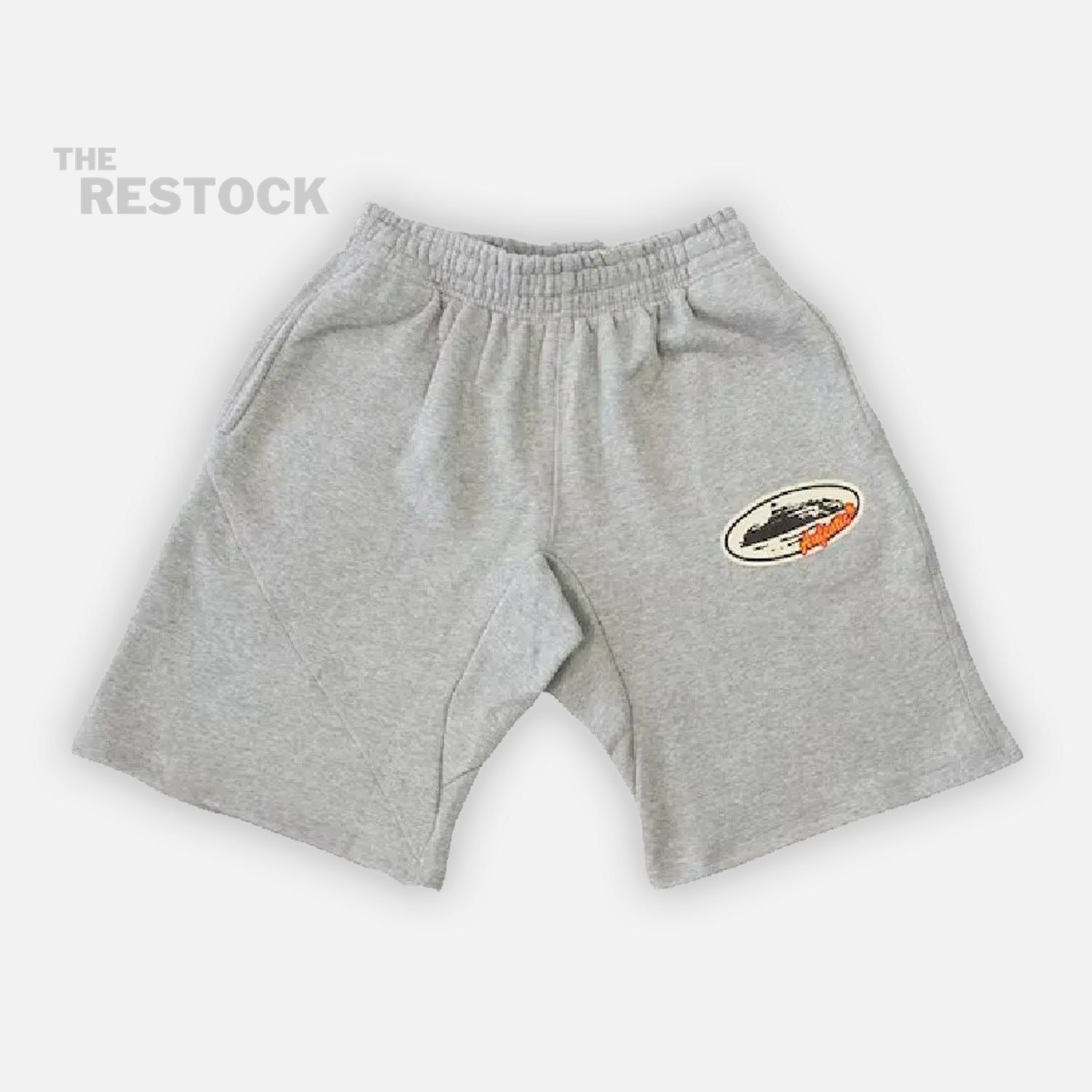 Preloved Corteiz RTW Aufentic Shorts - Heather Grey