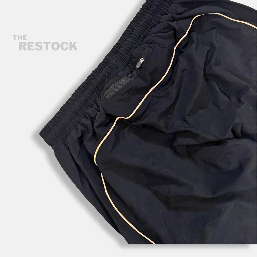 Syna World Logo Shell Tracksuit - Black / Rose Gold