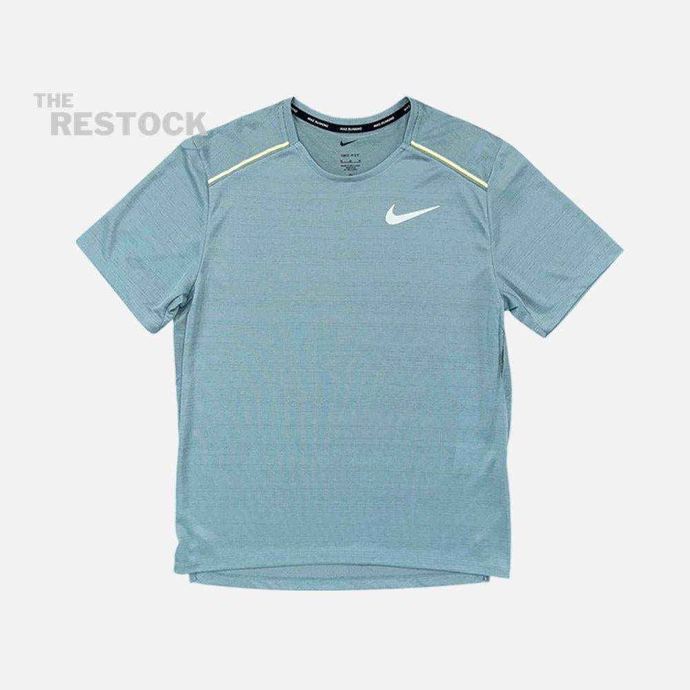 Nike Dri-Fit Miler 1.0 T-Shirt - Denim Turquoise