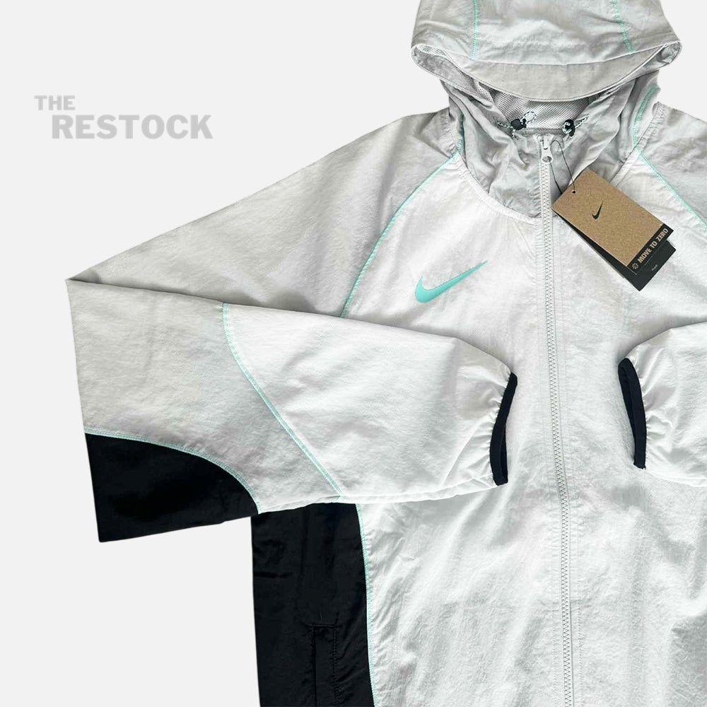 Nike Strike+ Water Repellent Training Jacket - White / Black / Teal
