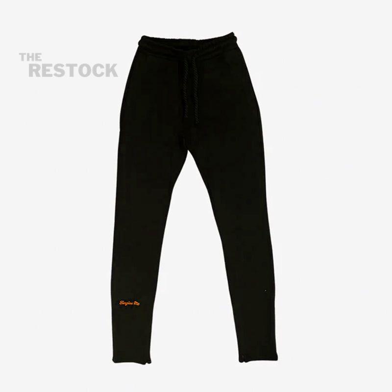 Syna World Logo Tracksuit - Black / Orange