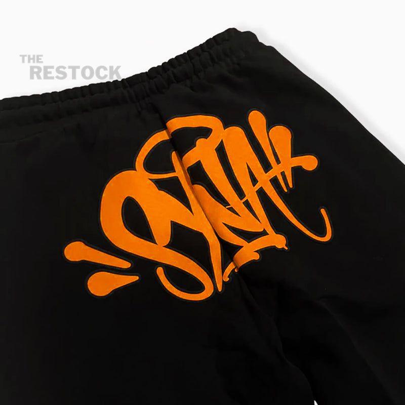 Syna World Logo Tracksuit - Black / Orange