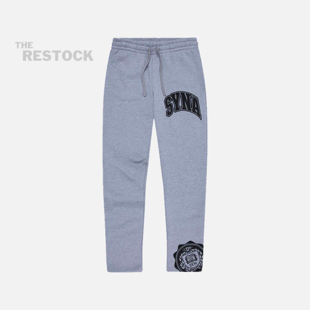 Syna World College Logo Tracksuit - Grey / Black