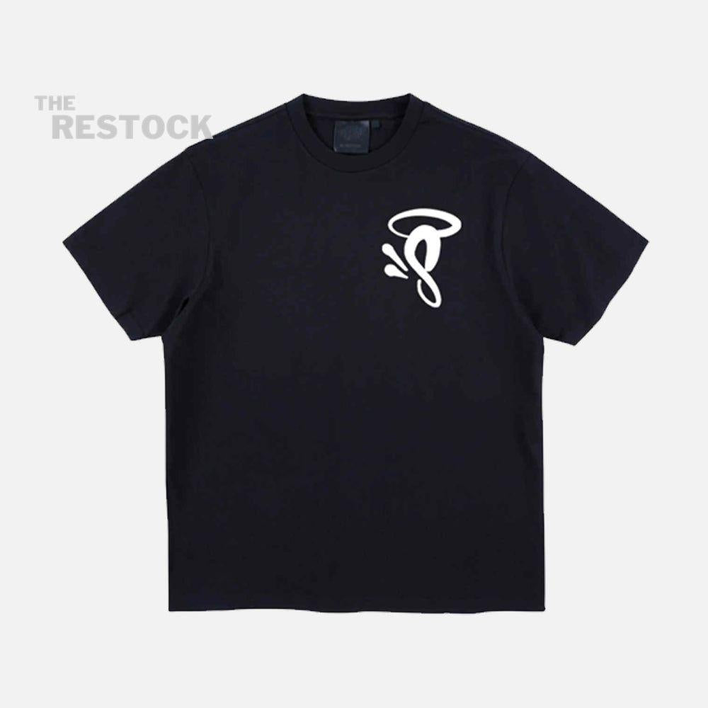 Syna World Halo S Logo T-Shirt - Black / White