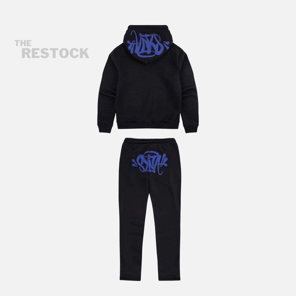 Syna World Logo Tracksuit - Black / Blue