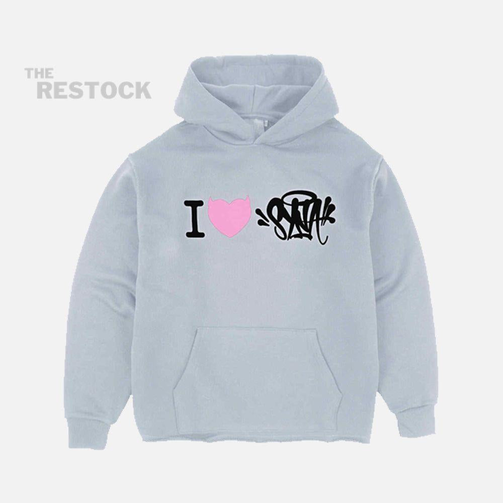 Syna World I Love Syna Hoodie - Grey