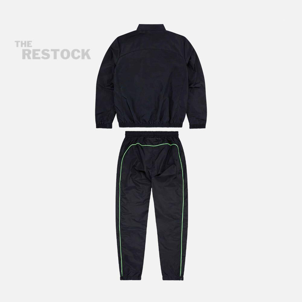 Syna World Logo Shell Tracksuit - Black / Green