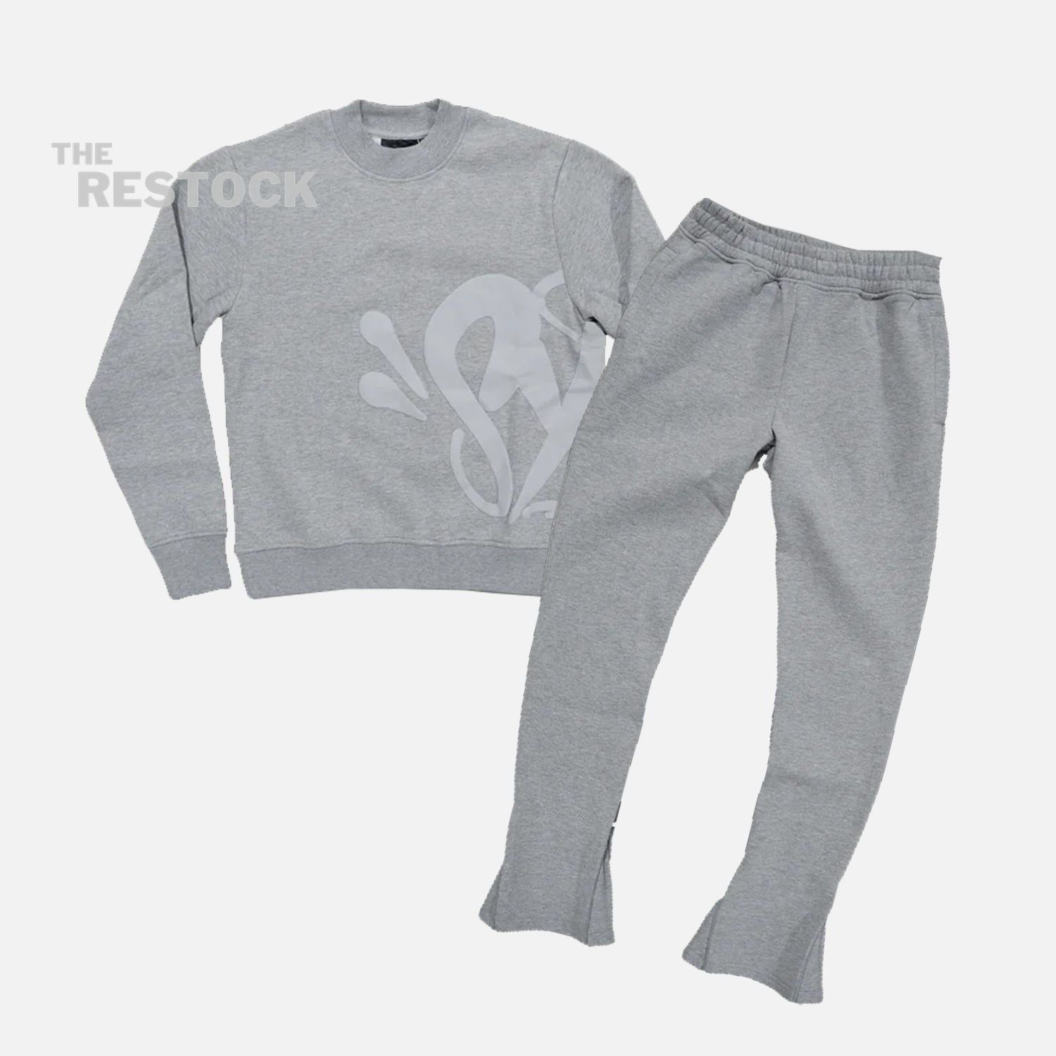 Syna World OG Crew Logo Tracksuit - Grey