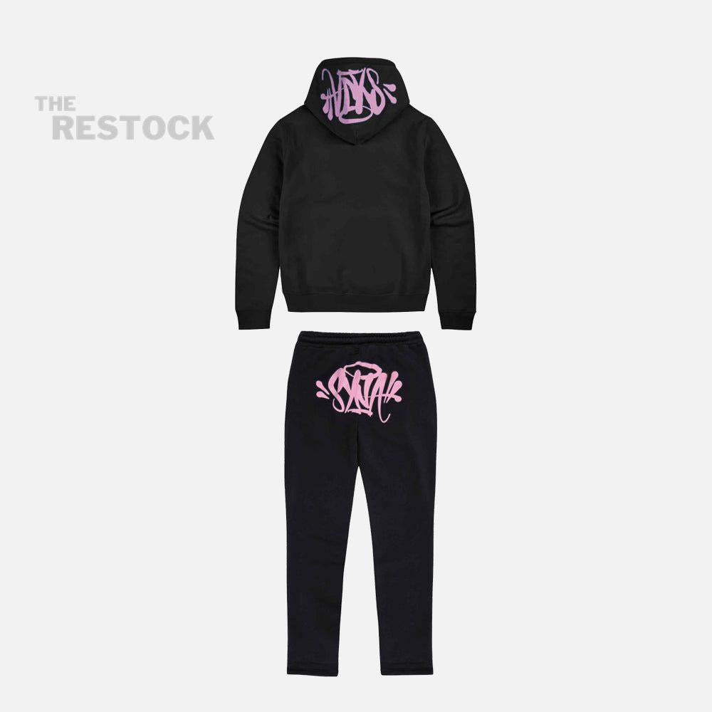 Syna World Logo Tracksuit - Black / Pink