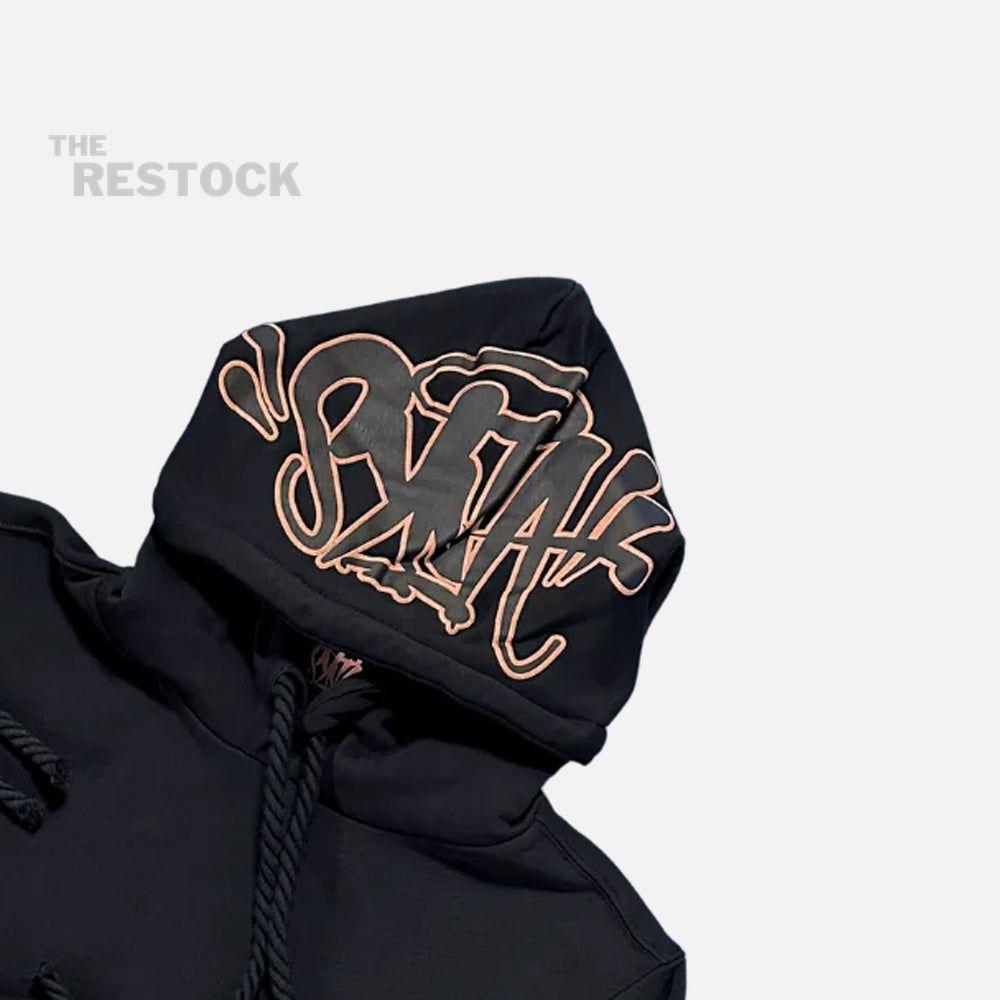 Syna World Logo Tracksuit - Black / Rose Gold