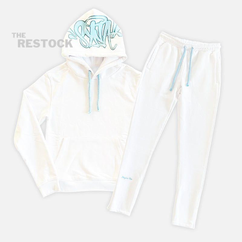 Syna World Logo Tracksuit - White / Blue (AU Exclusive)
