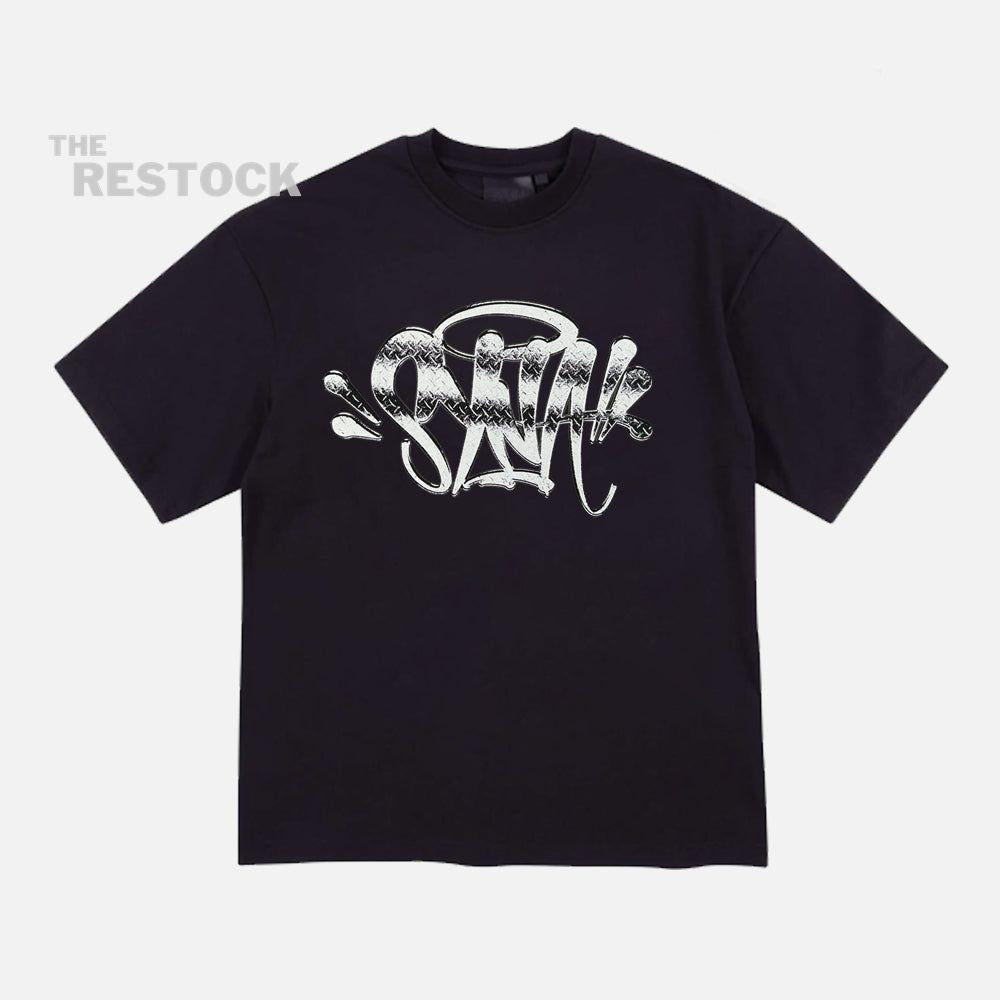 Syna World OG Steel Logo T-Shirt - Black