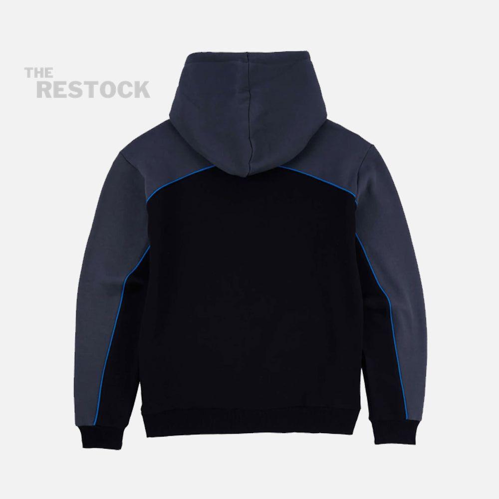 Syna World Team Pipe Hoodie - Black / Cobalt Blue