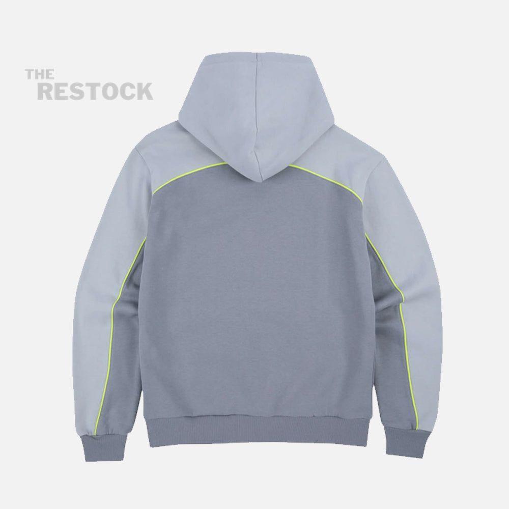 Syna World Team Hoodie - Grey / Volt Green