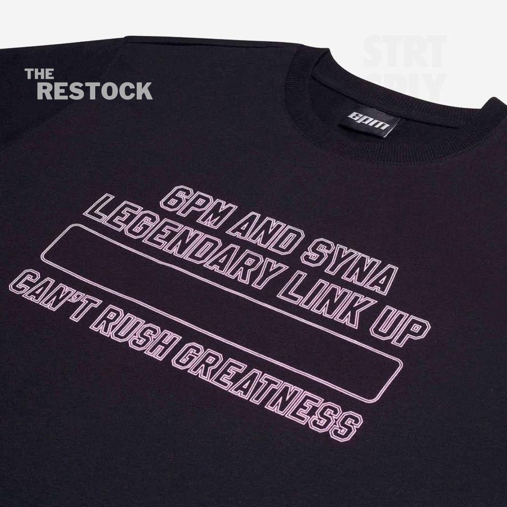 6PM x Syna World Link Up CRG T-Shirt - Black