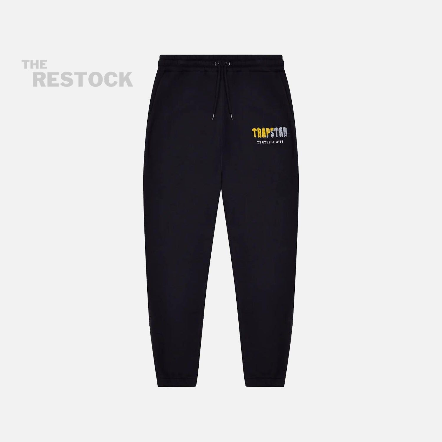 Trapstar Chenille Decoded Hooded Tracksuit - Black / Yellow