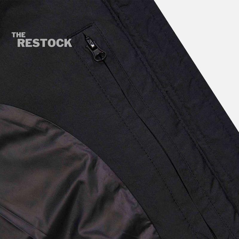 Trapstar Irongate Arch Piping Hooded Puffer Jacket - Black / White