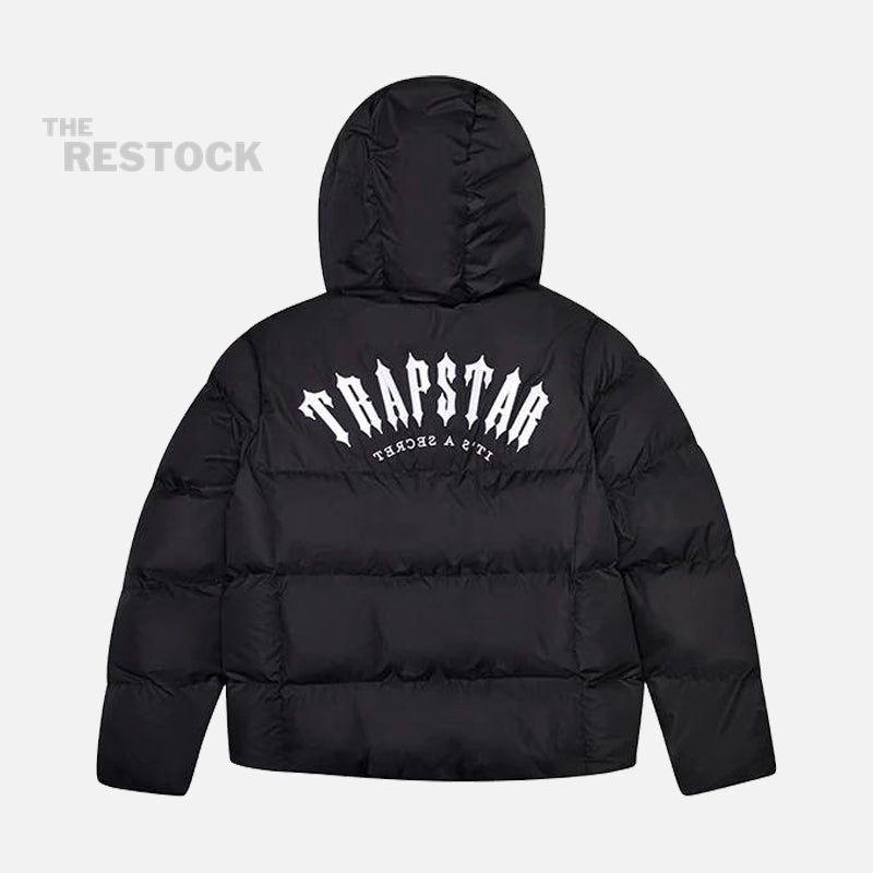 Trapstar Irongate Hooded Puffer Jacket - Black