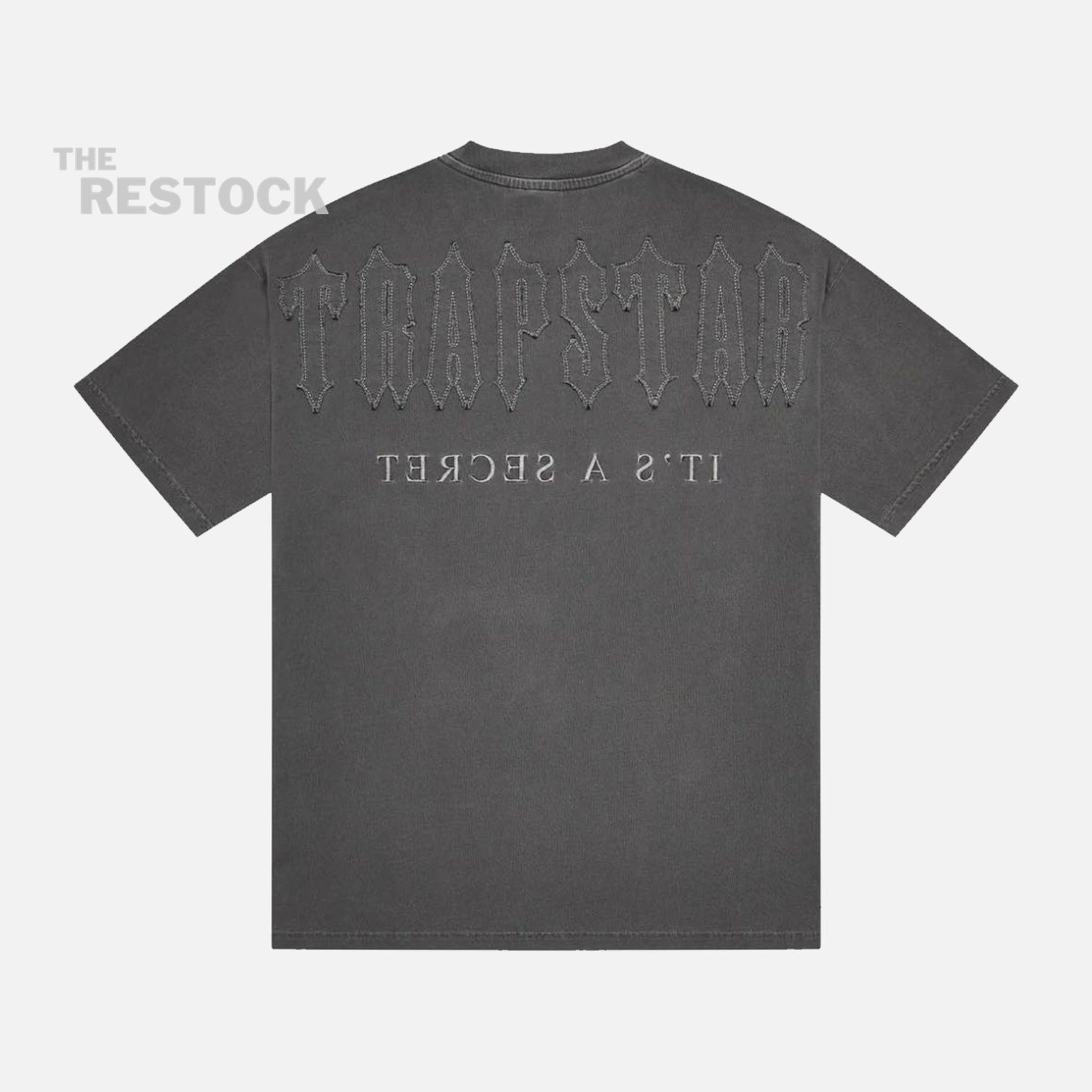 Trapstar Irongate Patchwork T-Shirt - Grey Enzyme Wash